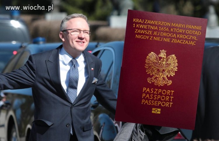 Nowe paszporty lepsze bo katolickie
