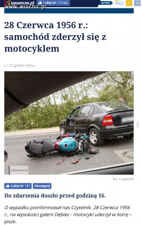 Wiadomość z przeszłości