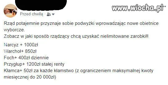 Nielimitowane zarobki