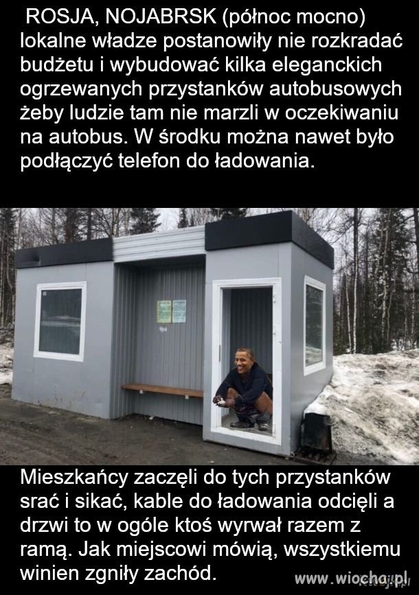 Wszystkiemu winien zgniły zachód