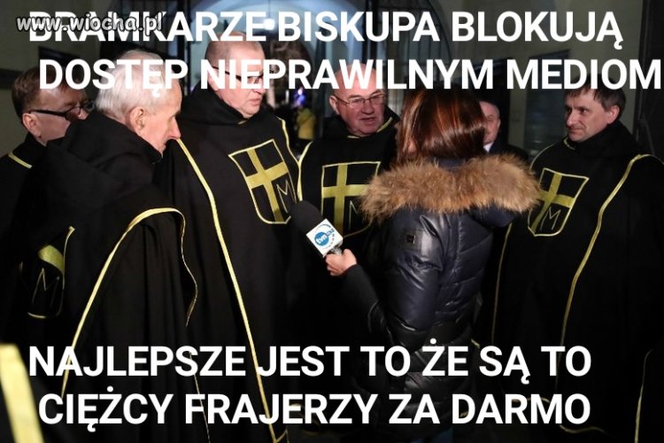 Taka sytuacja kiedy do  wypędzenia tvnowskiego...