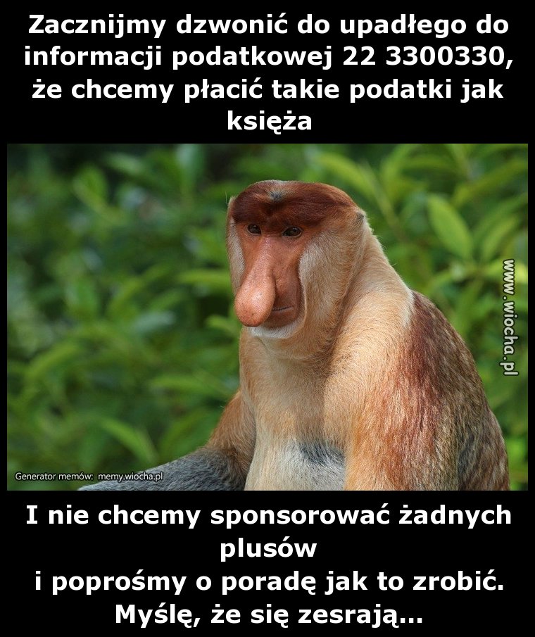 Zacznijmy dzwonić do upadłego do informacji