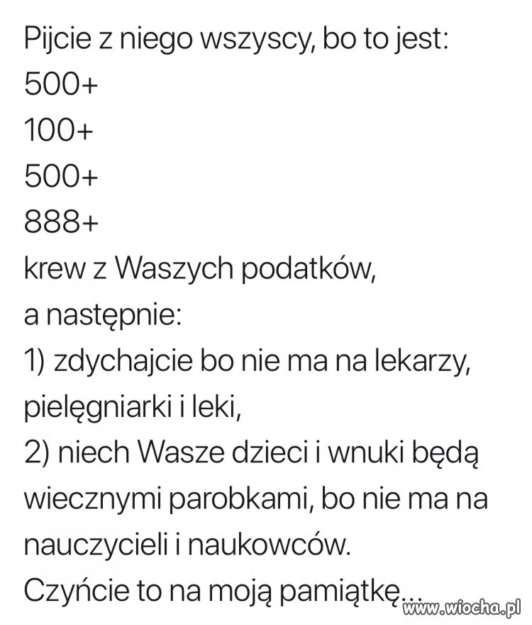 Gorzka prawda