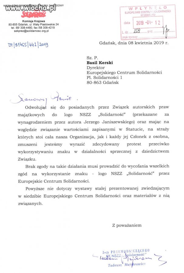 Pisowskie komuchy kradną znaczek ,,solidarność"