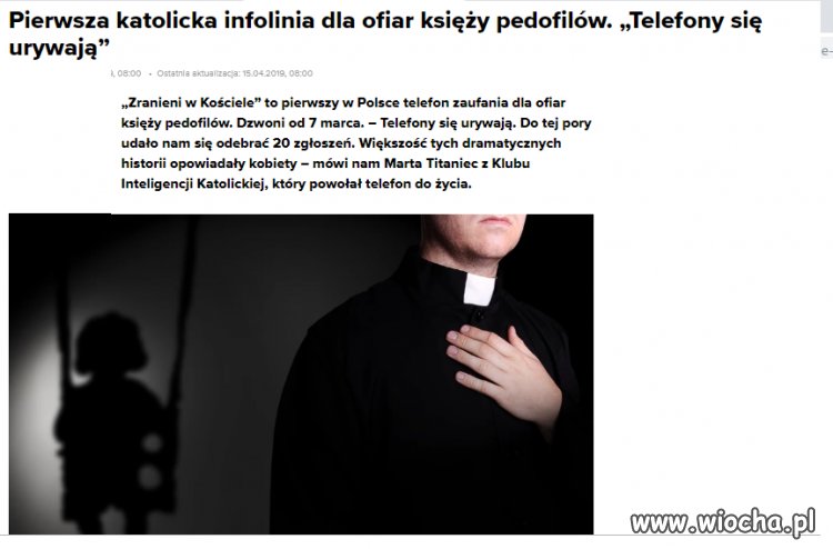 Jakby alkoholik dzwonił po porady do monopolowego