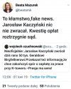 Kaczyński zwrócił łapówkę?