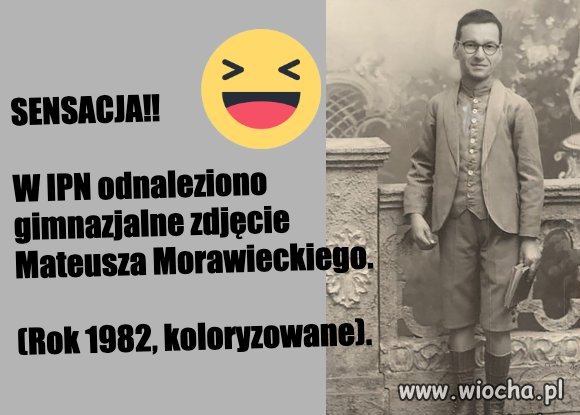 A jednak był w gimnazjum