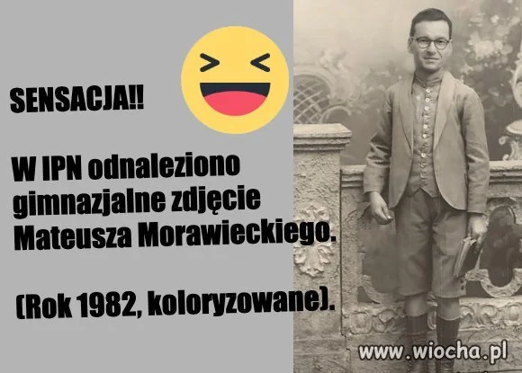 A jednak był w gimnazjum