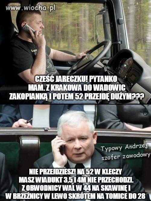 Jak problem to tylko do Jarka