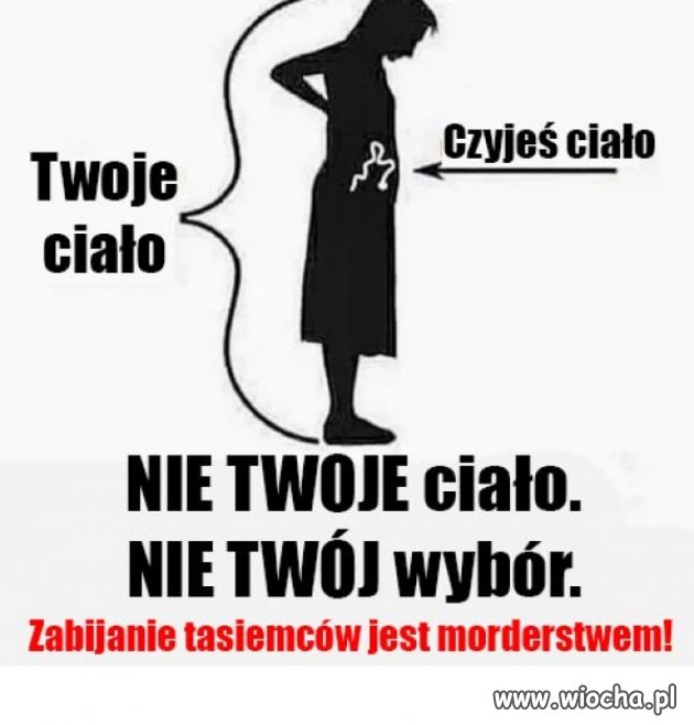 Nie Twoje ciało.