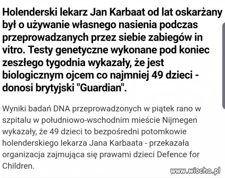 Ciekawe czy w Polsce