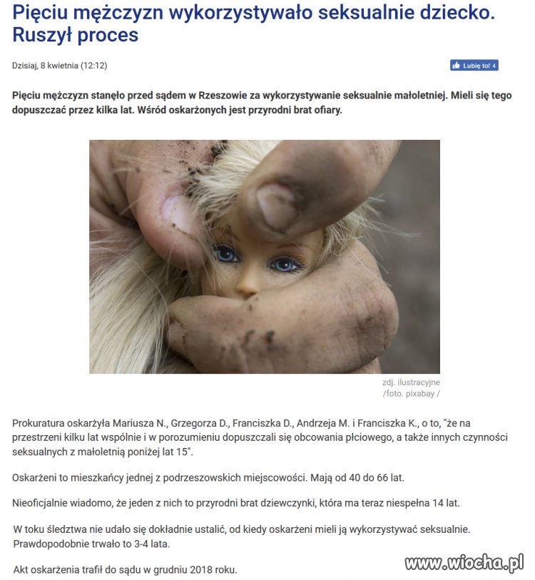 Grozi im od 2 do 12 lat więzienia...