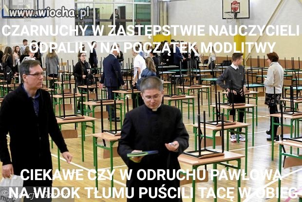 Tymczasem na egzaminach ósmoklasisty