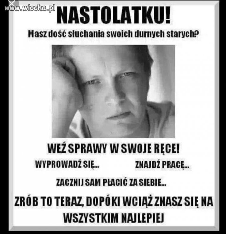 Rada dla nastolatka 