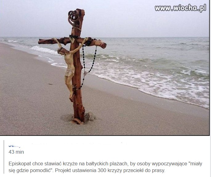 Może zamontować na bojach
