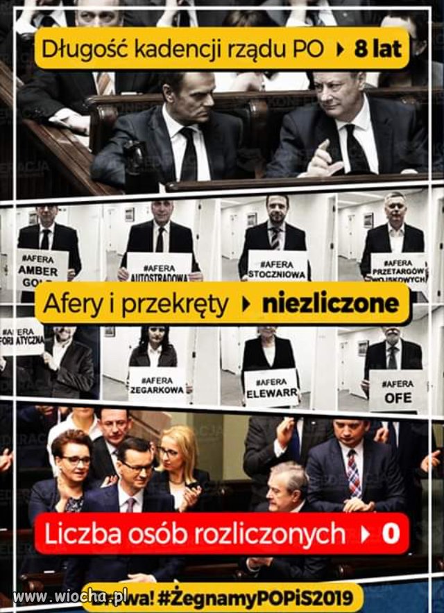 Rozliczymy PO rzekł PIS