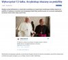 Dobrze, że Watykan robi coś w sprawie pedofilii