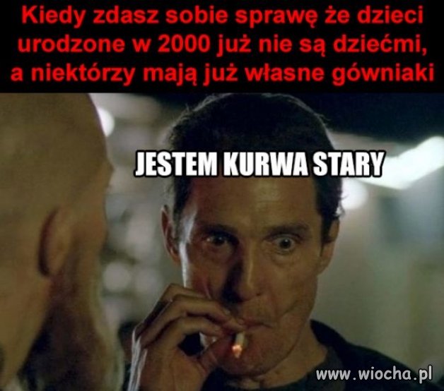 Ten moment, kiedy osoby młodsze od ciebie mają już