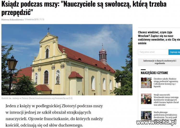 Ja zaczęłabym od przepędzenia pedofilów