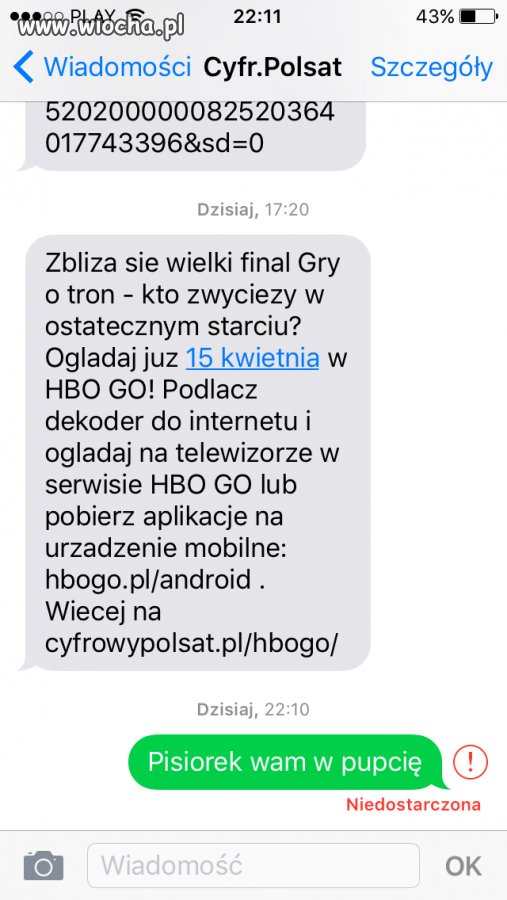 Jak nie upomnienie to promocja