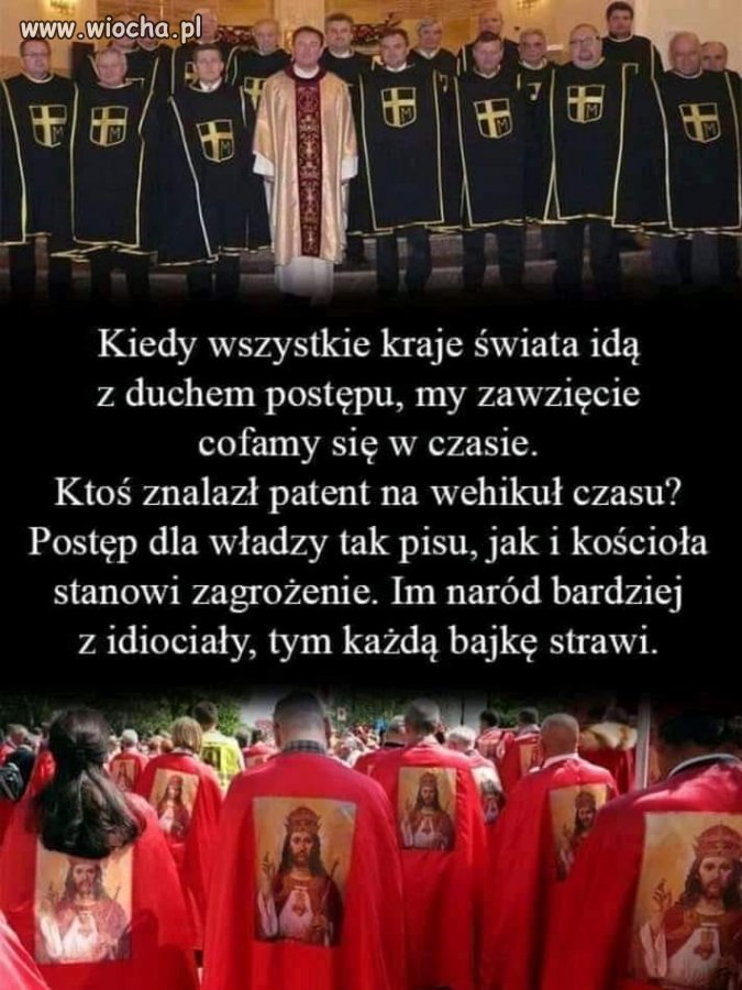 A naród im ciemniejszy mniej wyedukowany