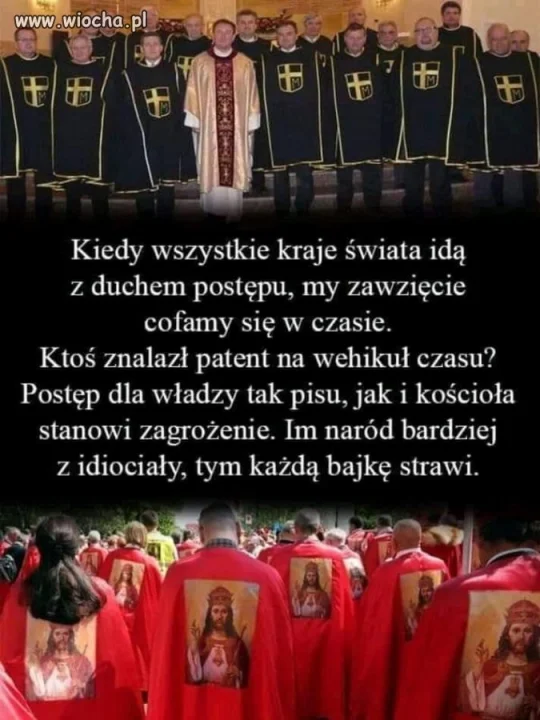 A naród im ciemniejszy mniej wyedukowany