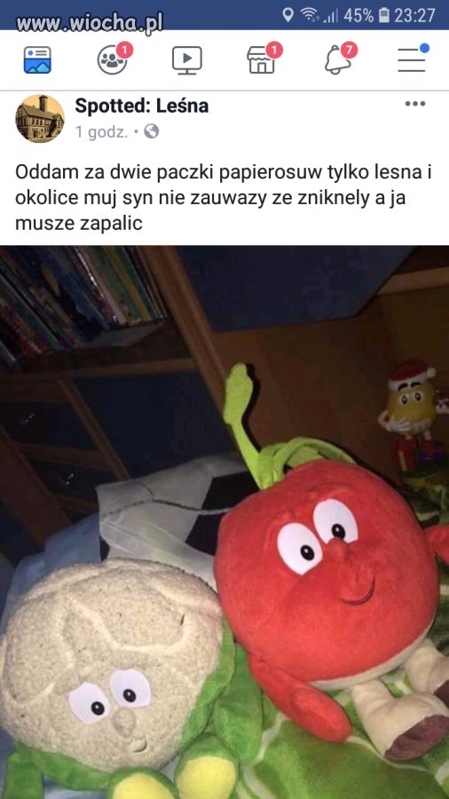 W pilnej potrzebie zapalenia