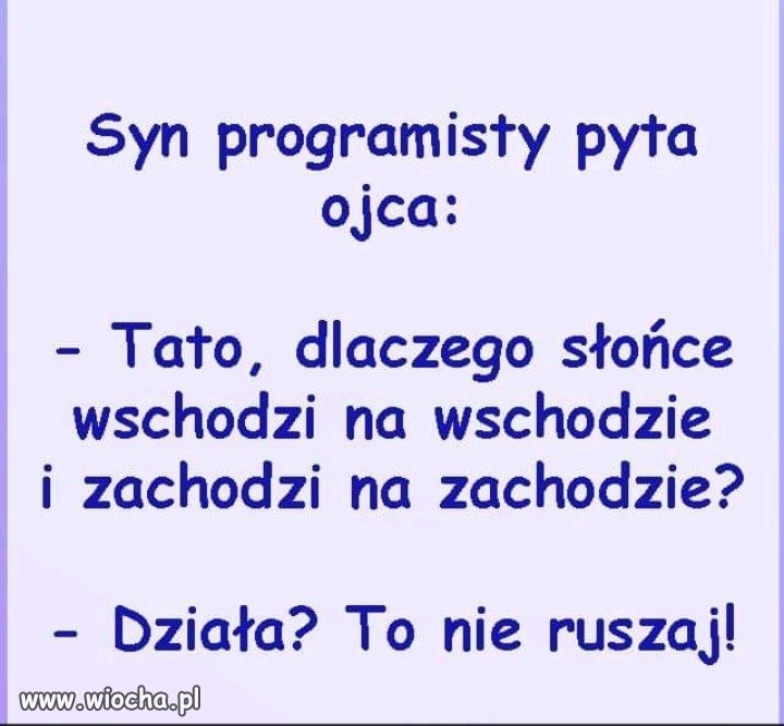 Syn programisty 