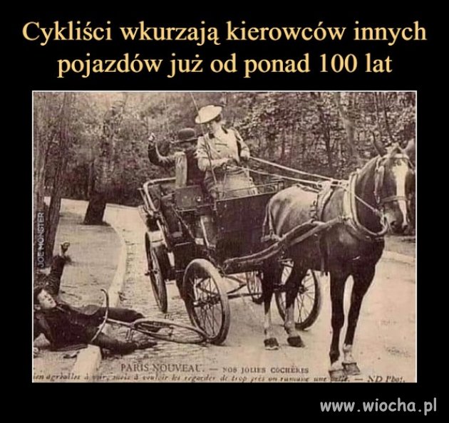 Ci przeklęci rowerzyści