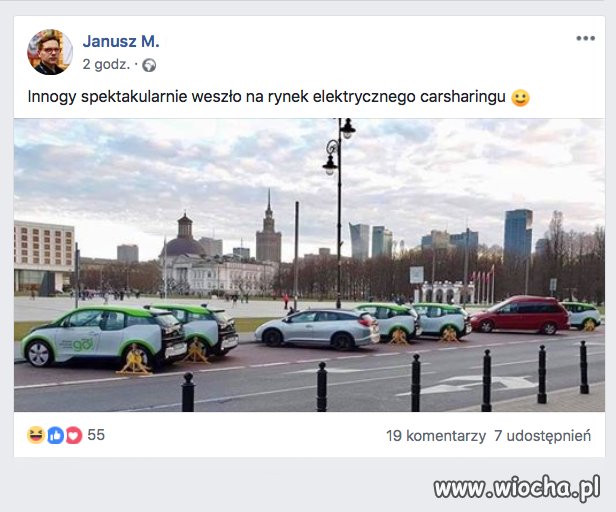 "Carszaring" w wersji Innogy.