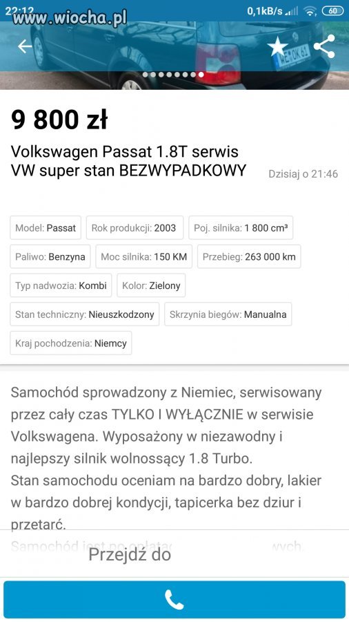 Wolnossący silnik 1.8 Turbo