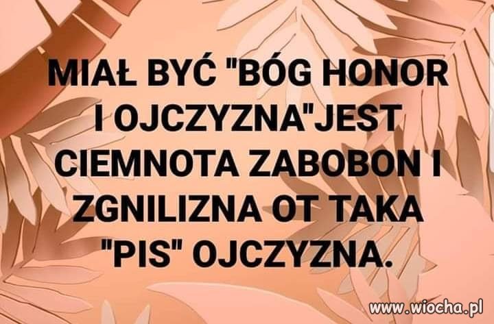 Miało być pięknie