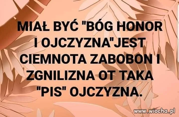 Miało być pięknie