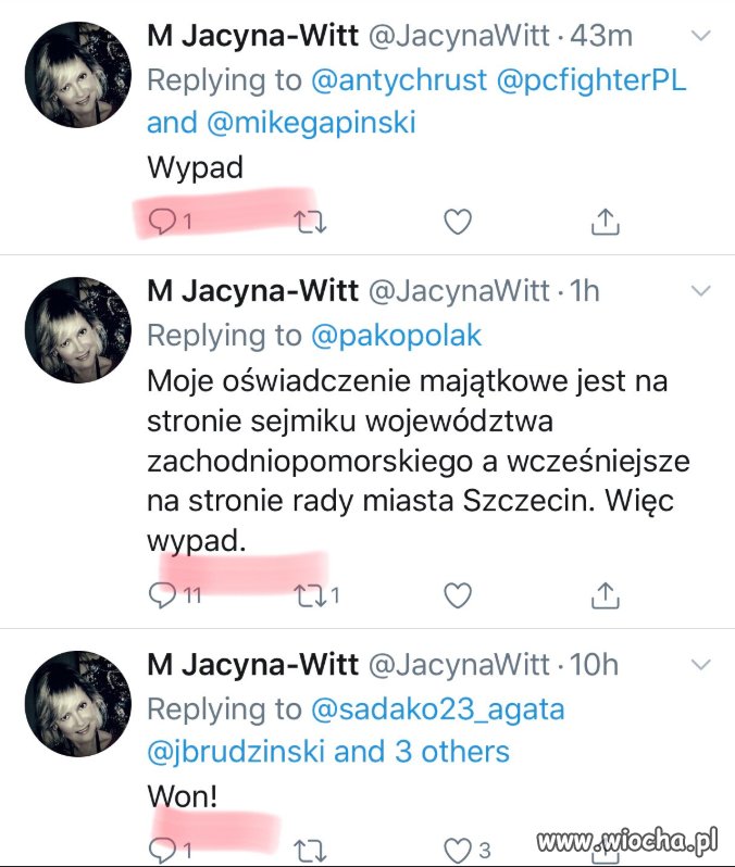 Pani radna z PiS w odpowiedzi do suwerena.