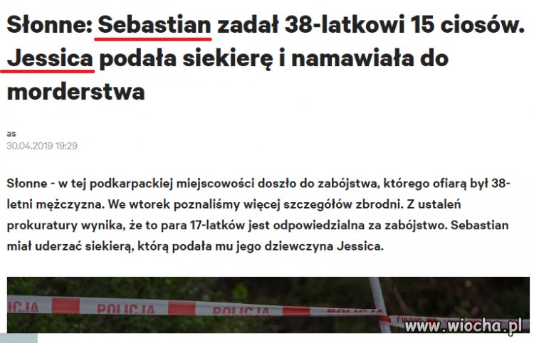 Sebix i Dżesika...imiona wyznaczyły ich ścieżkę