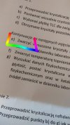 Zadanie z chemii na studiach