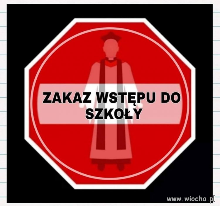 Mam taką propozycję: wygońmy ich ze szkół.