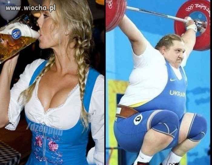 Piwo lub sport, wybór należy do ciebie.