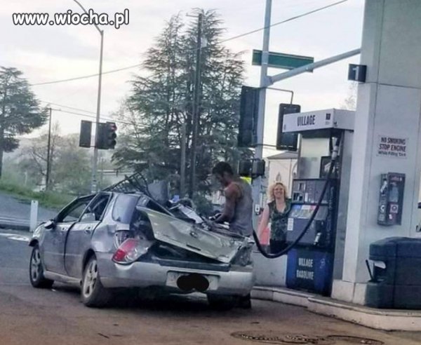 Teraz mu wchodzi mniej paliwa do baku