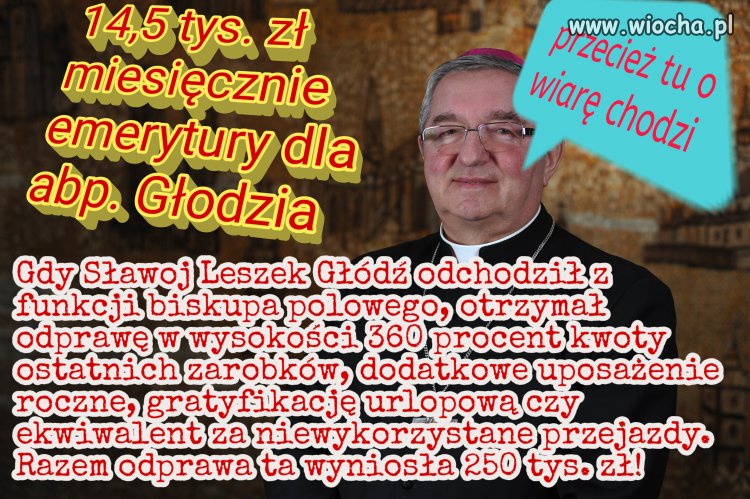 Dalej wierz w to, że tu o Boga chodzi.