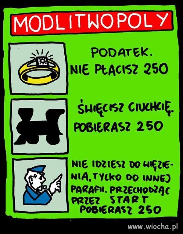 Polska smutna wersja popularnej gry planszowej