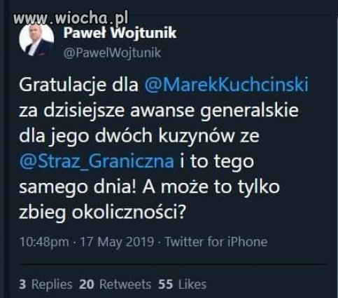 Przypadek? Nie sądzę...