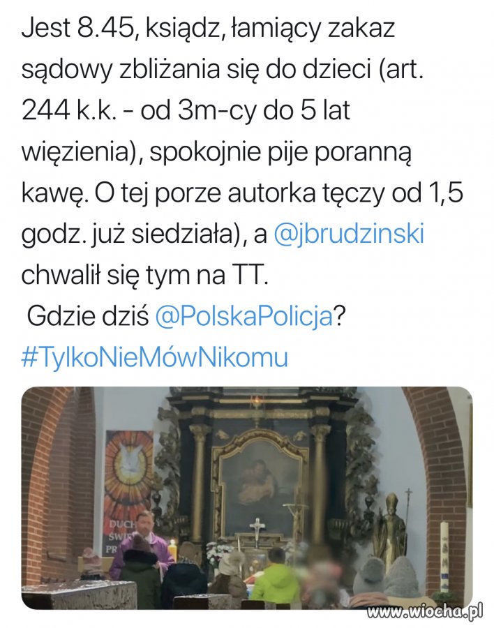Walka PiS u z pedofilia w praktyce 