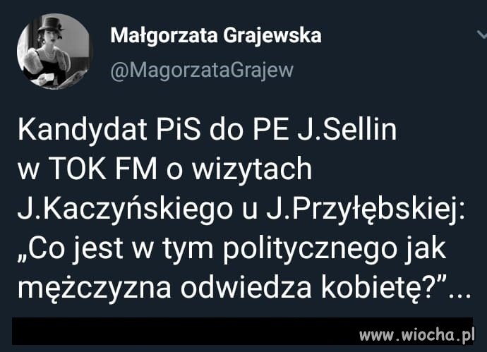 No jak mężczyzna kobietę to nic. Ale jak Balbina .
