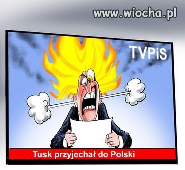 Tusk w Polsce