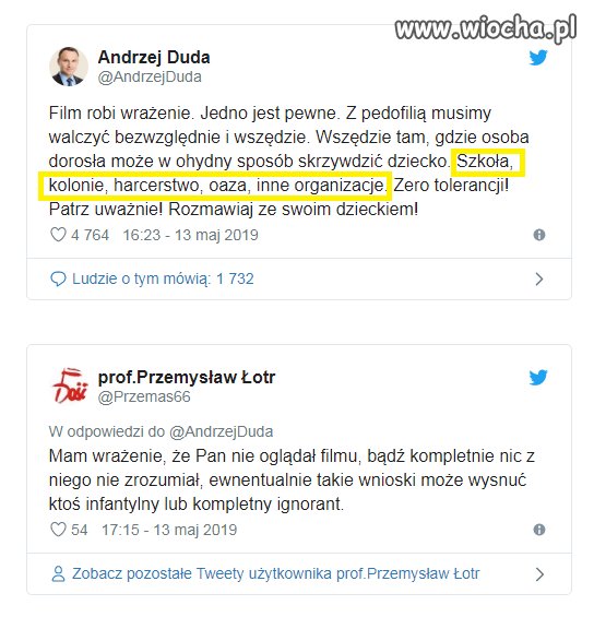 Szanowny pan prezydent