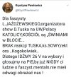 Niby miała się nie przyznawać do tej partii