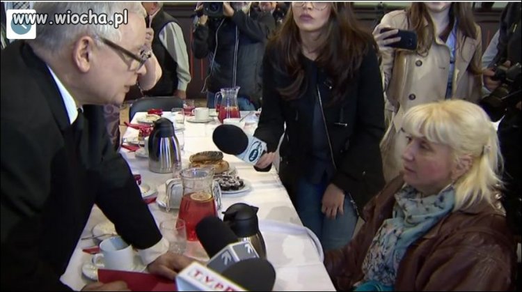 Prezes PiS do niepełnosprawnej :