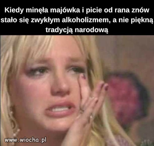 Kiedy minęła majówka...