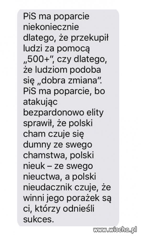 Taka prawda...